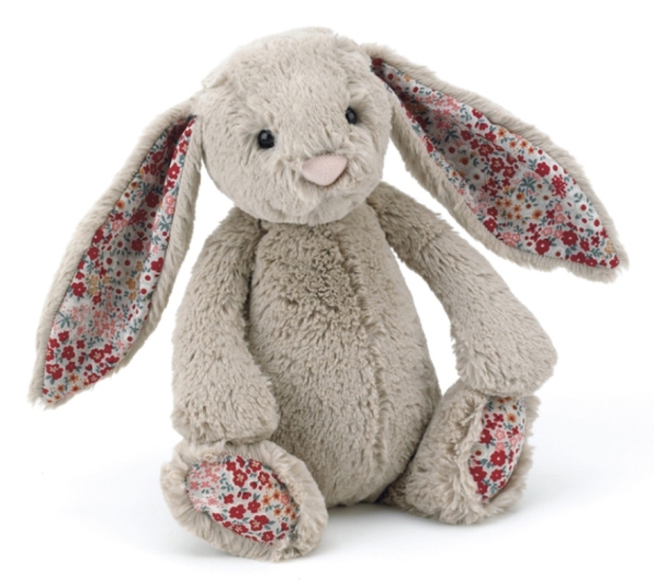 Jellycat Peluche Lapin Blossom Beige Medium - 31 cm